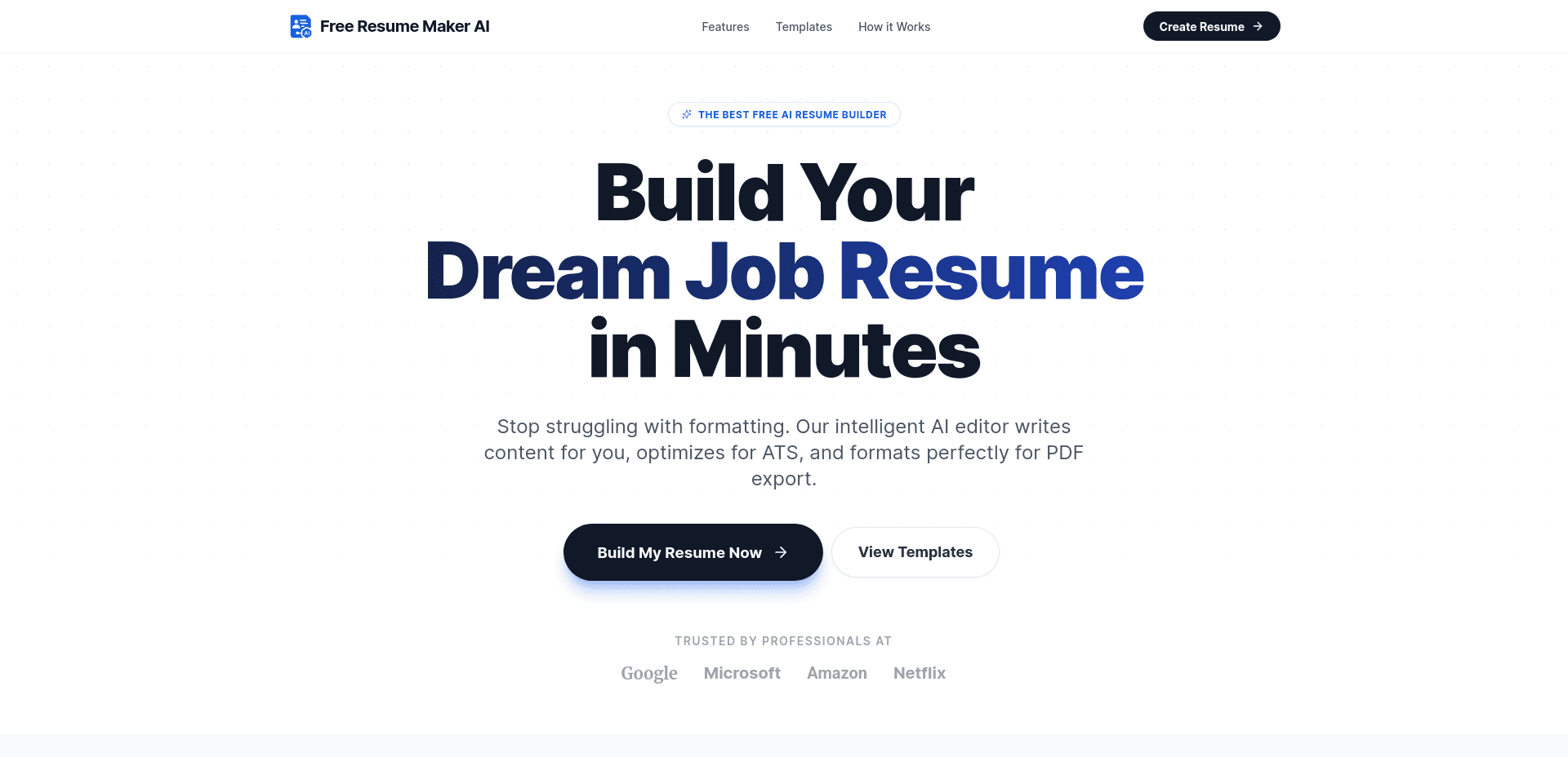 Resume Maker AI